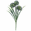 Lush Flowering Faux Purple Hydrangea Stem 35cm - Indoor UV Resistant - SuperSaverAU - view 4