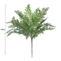 Designer Plants Faux Maiden Hair Fern Stem 40cm - Realistic, Low-Maintenance Decor - SuperSaverAU - view 2