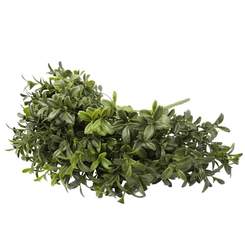 UV Resistant Artificial Buxus Plant 30cm - Lifelike Green Leaves, Farmhouse Decor - SuperSaverAU - view 4