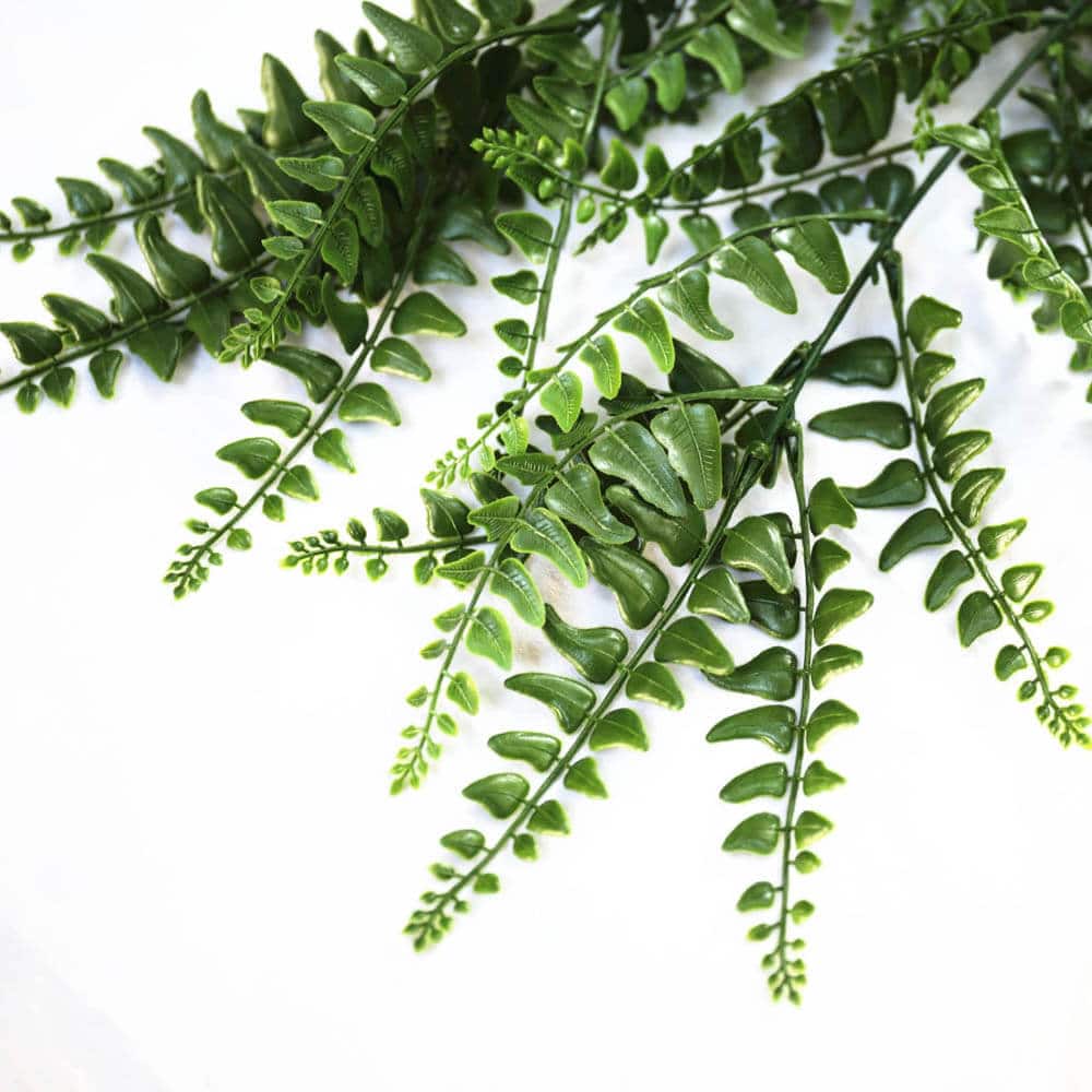 Designer Plants UV Resistant Dense Hanging Fern 110cm - Realistic, Low Maintenance