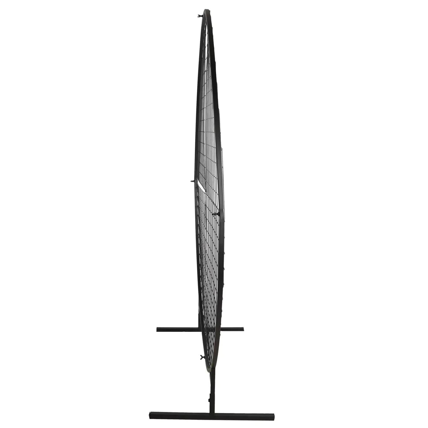Circular Black Flower Wall Stand 2m - Elegant Event Backdrop, DIY Assembly - SuperSaverAU - view 3
