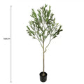 Nearly Natural UV Resistant Artificial Olive Tree 150cm - Indoor/Outdoor Decor - SuperSaverAU - view 2