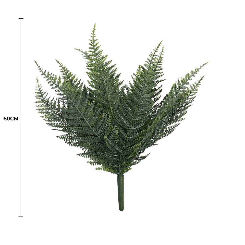 Designer Plants Premium Artificial Australian Fern UV Resistant 60cm - Lifelike Green Foliage - SuperSaverAU - view 2