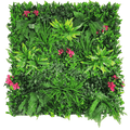 Flowering Lilac Vertical Garden Wall UV Resistant 100cm x 100cm Panel - Easy Install - SuperSaverAU - view 1