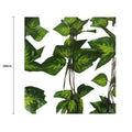 Artificial Pothos Vines 260cm Each (5 Pack) - Faux Greenery Garland - SuperSaverAU - view 2