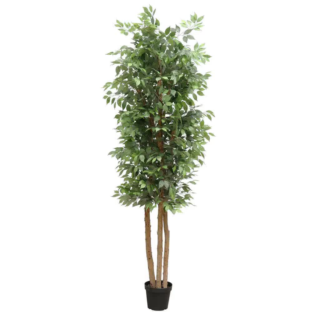 Custom Made Ficus Tree 250cm - Hand Made, Thousands of Leaves, 40+kg - SuperSaverAU - view 1