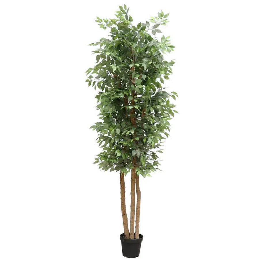 Custom Made Ficus Tree 250cm - Hand Made, Thousands of Leaves, 40+kg - SuperSaverAU - view 1