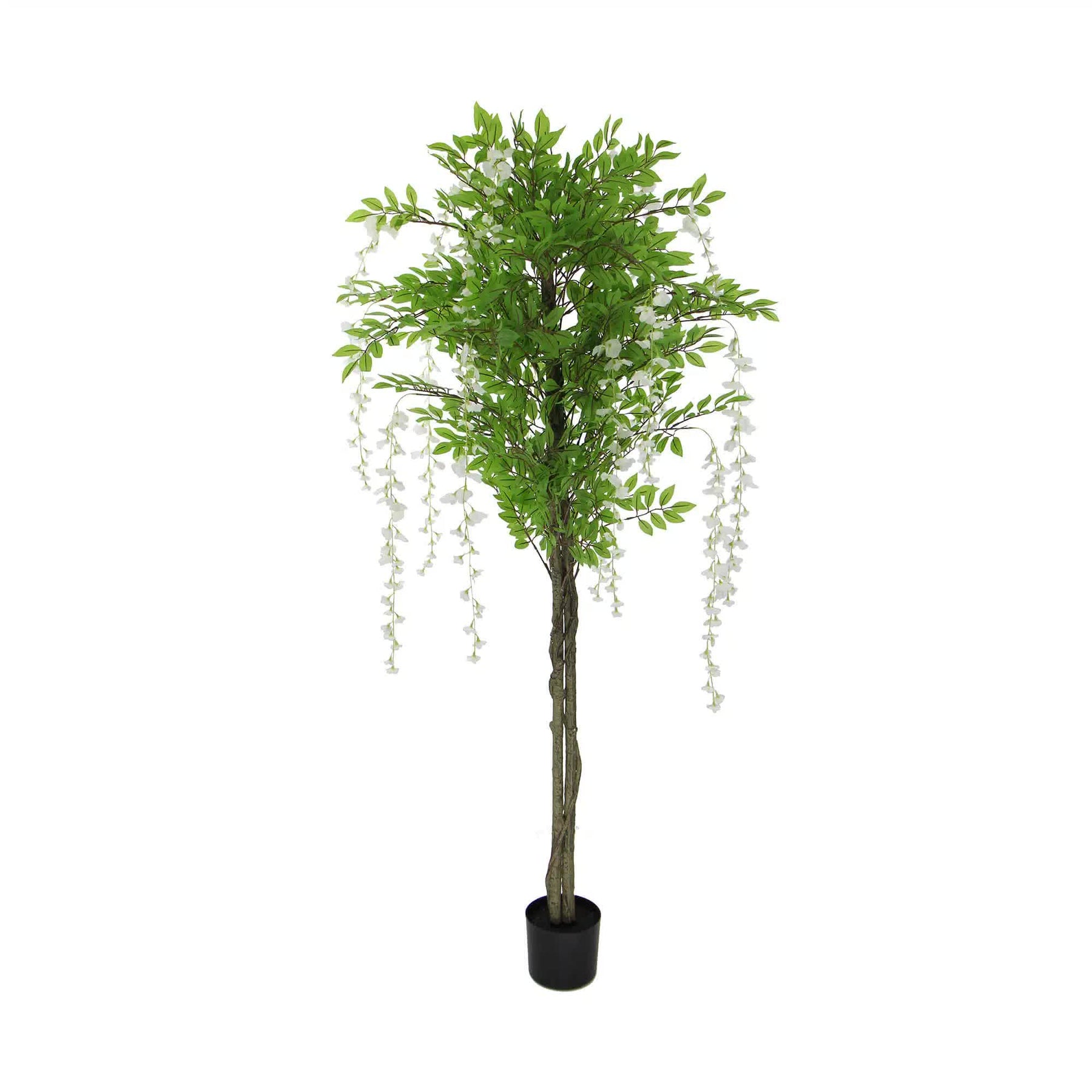 Premium Artificial Hanging Plant Arrangement 100cm x 30cm, Tropical Flowers, Low Maintenance - SuperSaverAU - view 1
