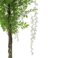 Premium Artificial Hanging Plant Arrangement 100cm x 30cm, Tropical Flowers, Low Maintenance - SuperSaverAU - view 5