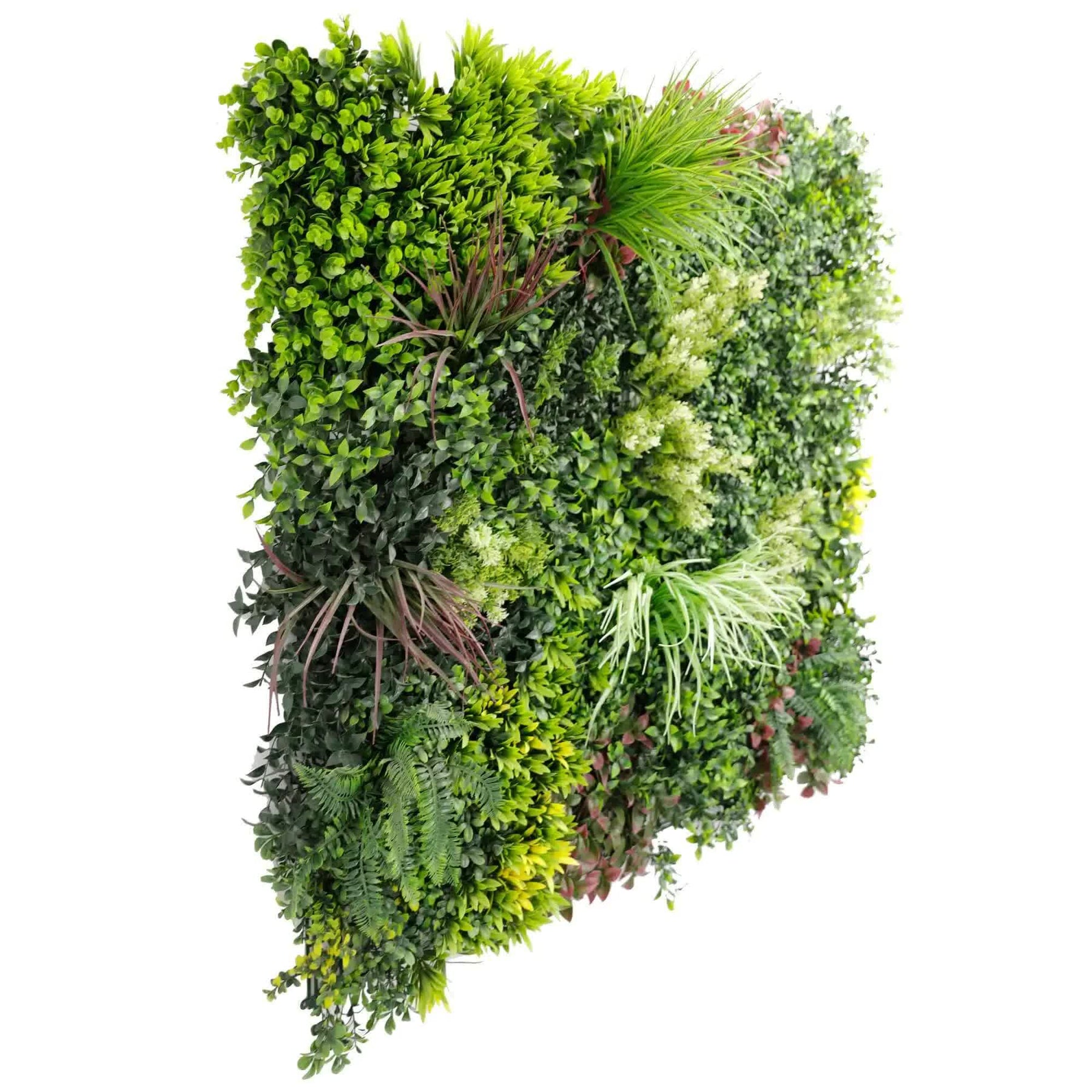 Evergreen Rainforest Green Wall Sample 25cm x 25cm UV Resistant, Customizable - SuperSaverAU - view 3