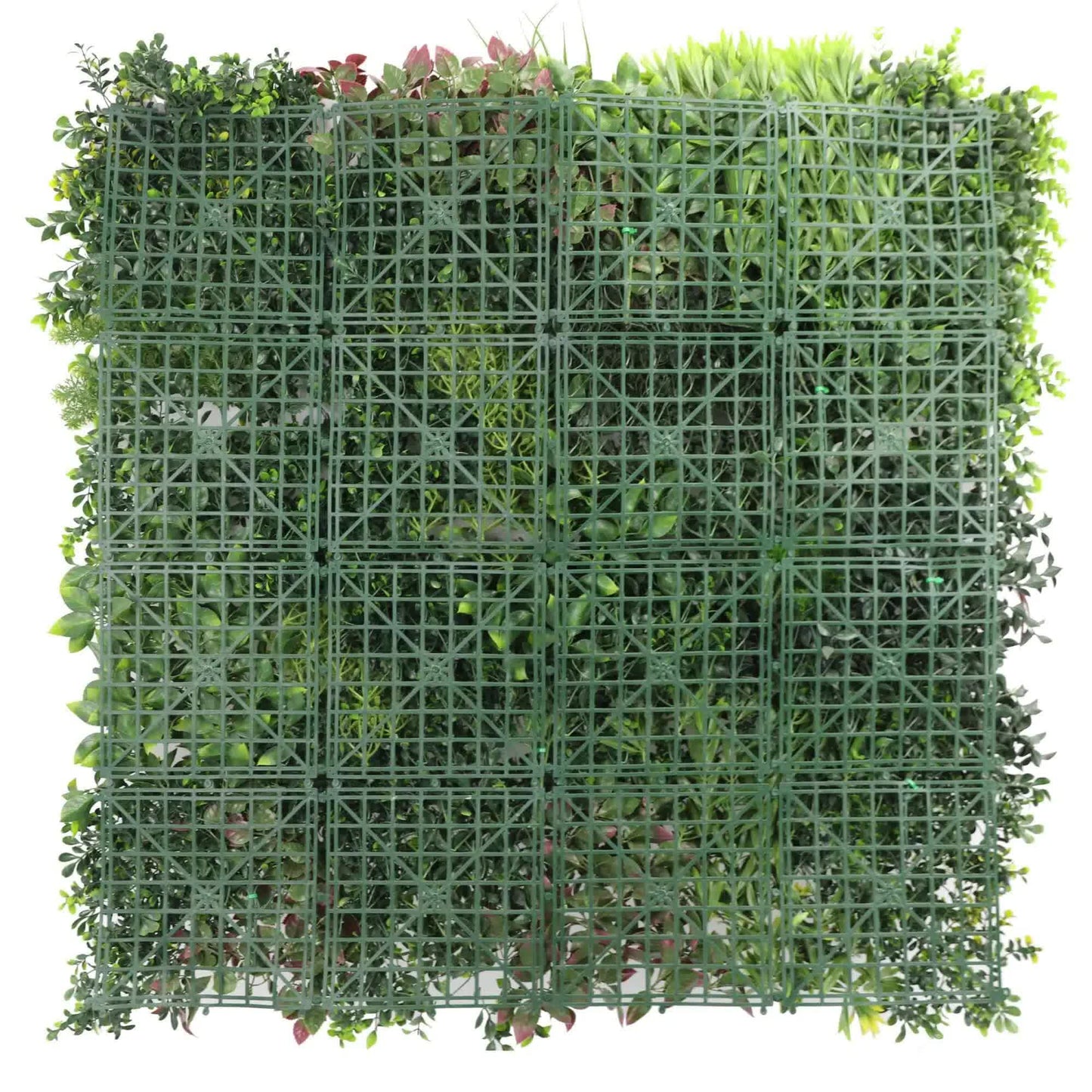 Evergreen Rainforest Green Wall Sample 25cm x 25cm UV Resistant, Customizable
