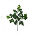 Designer Plants Artificial Oak Leaves 63cm - Realistic Faux Greenery, Low Maintenance - SuperSaverAU - view 2