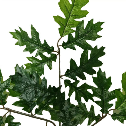 Designer Plants Artificial Oak Leaves 63cm - Realistic Faux Greenery, Low Maintenance