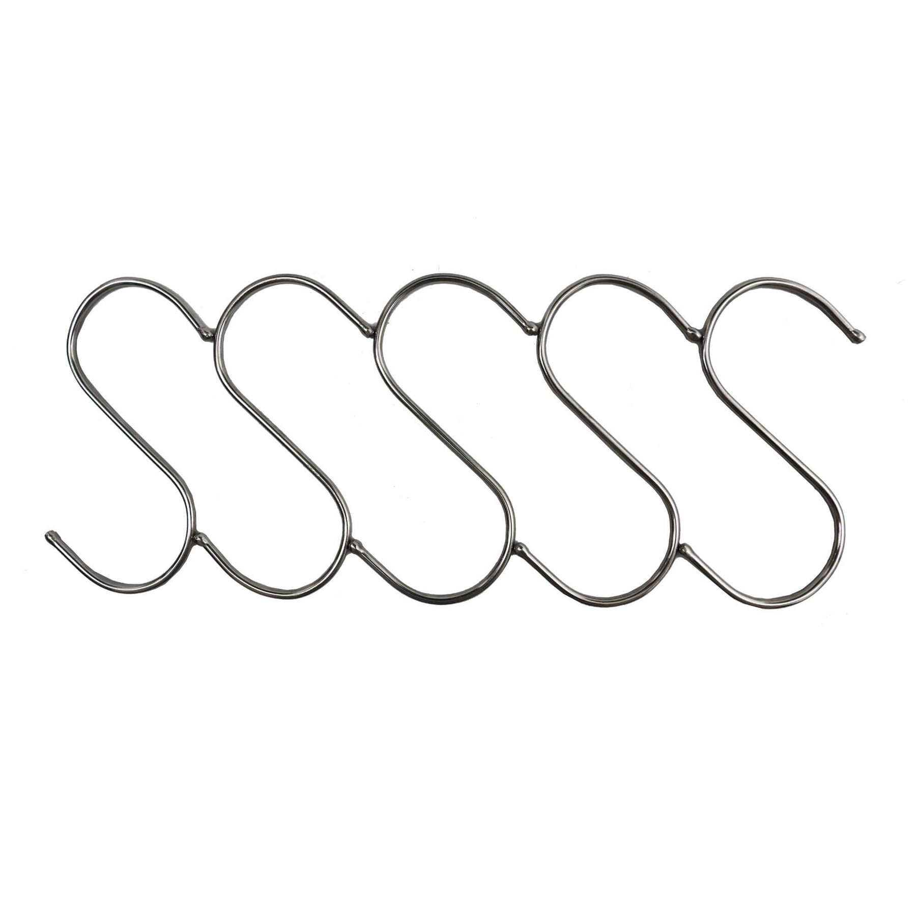 Stainless Steel S Hooks 12cm x 6cm, 25 Pieces - Durable, Versatile, Safe - SuperSaverAU - view 2