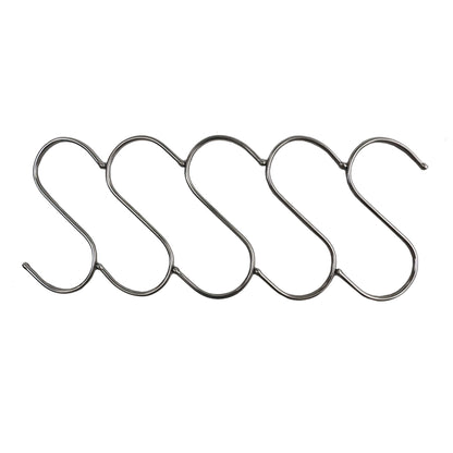 Stainless Steel S Hooks 12cm x 6cm, 25 Pieces - Durable, Versatile, Safe