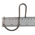 Stainless Steel Hanging Hooks 9cm x 7cm - 10 Pieces for Easy Green Wall Hanging - SuperSaverAU - view 3