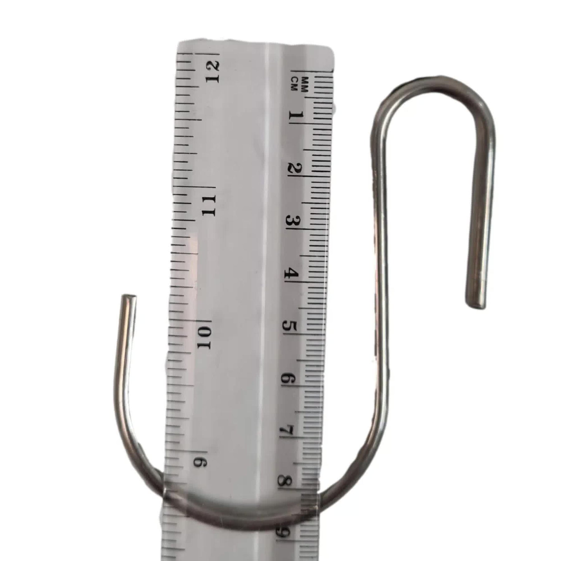 Stainless Steel Hanging Hooks 9cm x 7cm, 50 Pieces for Easy Green Wall Hanging - SuperSaverAU - view 1