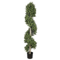Artificial Spiral Topiary Tree 150cm High - Outdoor Suitable, UV Resistant - SuperSaverAU - view 1