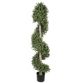 Artificial Spiral Topiary Tree 150cm High - Outdoor Suitable, UV Resistant - SuperSaverAU - view 3