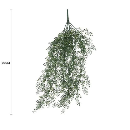 Artificial Hanging Jade Leaf Vine UV Resistant 90cm - Indoor/Outdoor Use
