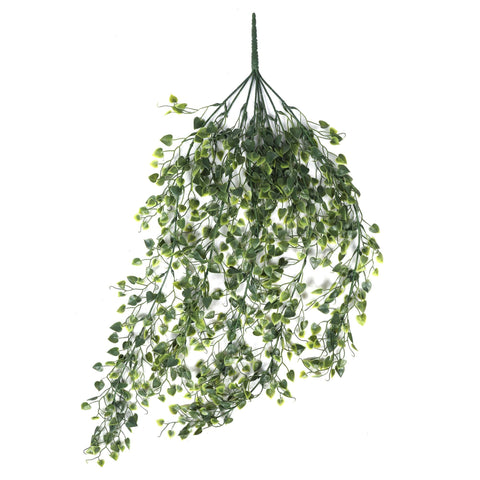 Heart Leaf Artificial Hanging Plant 90cm UV Resistant for Indoor/Outdoor Use - SuperSaverAU - view 1