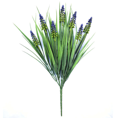 Designer Plants Artificial English Lavender Stem 50cm UV Resistant, Realistic & Low Maintenance