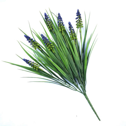 Designer Plants Artificial English Lavender Stem 50cm UV Resistant, Realistic & Low Maintenance