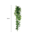 Vivid Green Hanging Artificial Ruscus Plant UV Resistant 120cm - Lifelike Design - SuperSaverAU - view 1