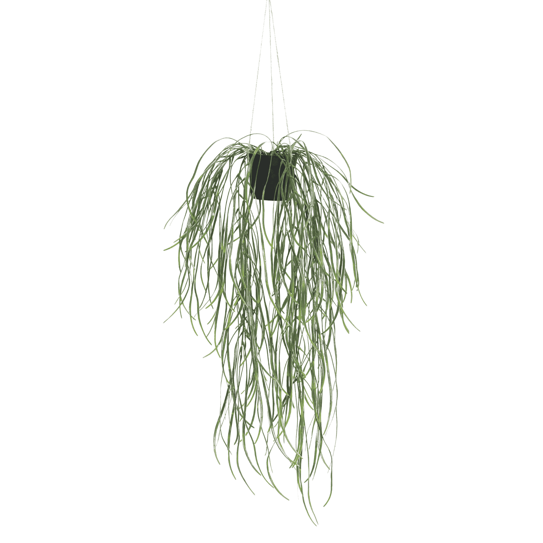 Designer Plants Artificial Hanging Potted Plant Willow Leaf 66cm UV Resistant - SuperSaverAU - view 2
