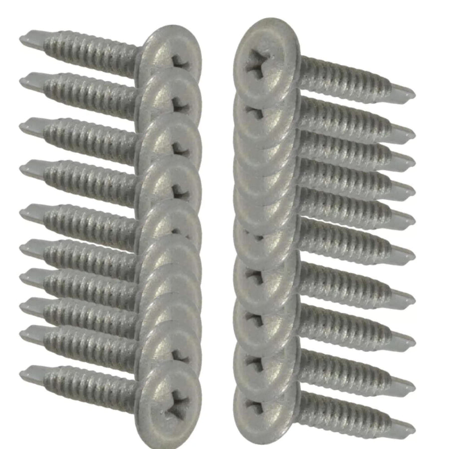 Self Drilling Cement Sheet & Blueboard Screws 20mm - 20 Pack, Corrosion Resistant - SuperSaverAU - view 1