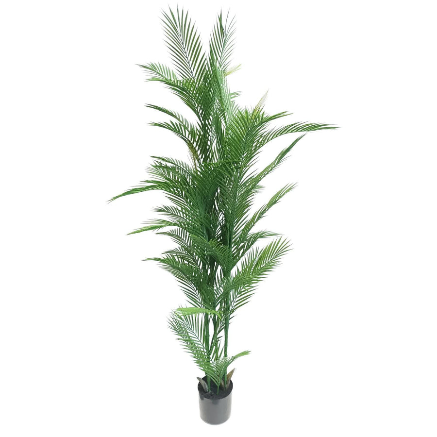 Outdoor Artificial Phoenix Palm Tree 180cm UV Proof, Lifelike Foliage, Lightweight - SuperSaverAU - view 1