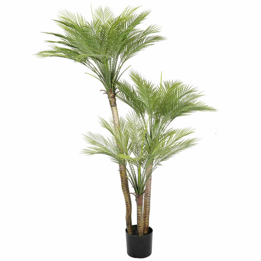 UV Resistant Artificial Parlour Palm Tree 180cm - Indoor/Outdoor, Easy Care