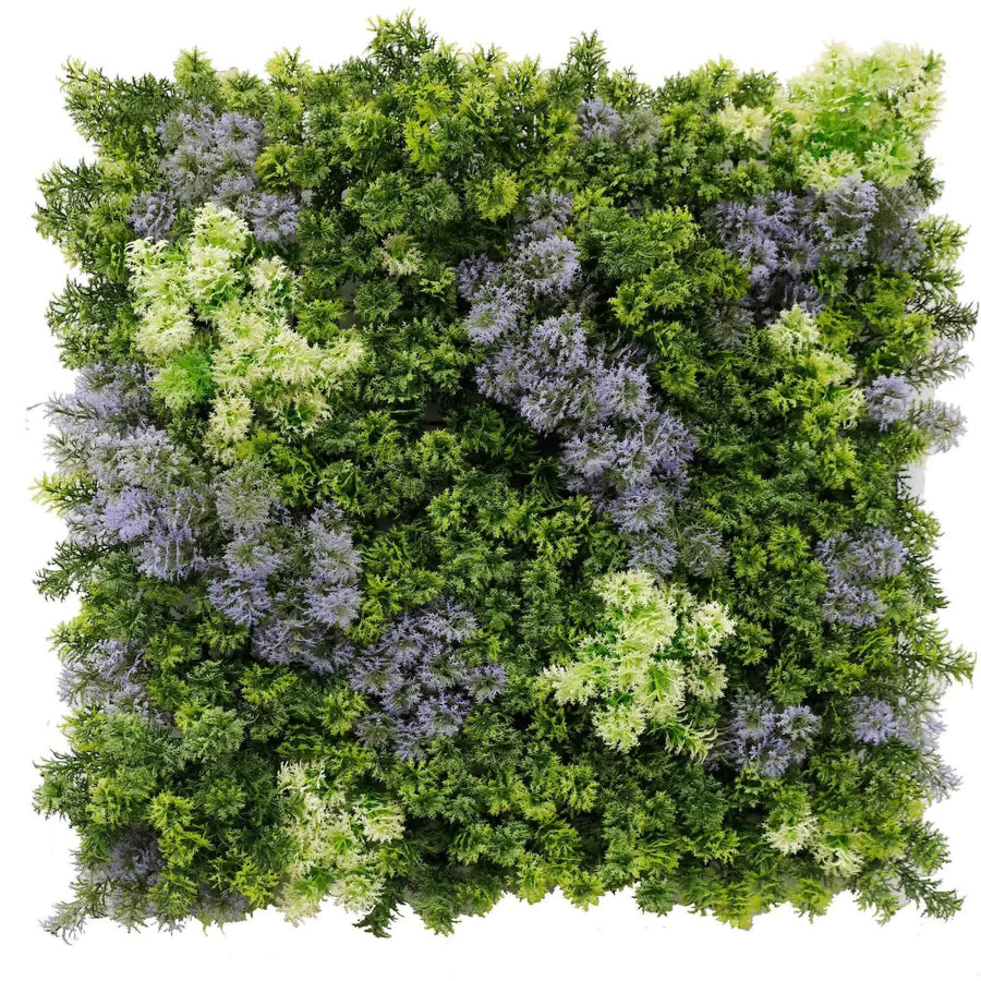 Nearly Natural Purple / Green Artificial Moss Panel UV Resistant 100cm x 100cm - SuperSaverAU - view 1