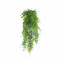 Premium Artificial Hanging Lace Fern Garland Bush – Vivid Green 15 x 76cm