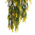Premium Artificial Hanging Willow Leaf Garland Bush – Yellow & Green 20 x 76cm