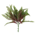 Artificial UV Resistant Royal Purple Fern Stem 33cm - Lifelike Decor - SuperSaverAU - view 2