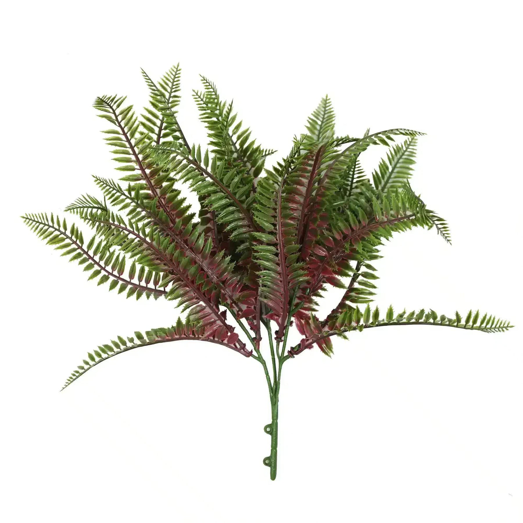 Artificial UV Resistant Royal Purple Fern Stem 33cm - Lifelike Decor - SuperSaverAU - view 2
