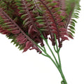 Artificial UV Resistant Royal Purple Fern Stem 33cm - Lifelike Decor - SuperSaverAU - view 3