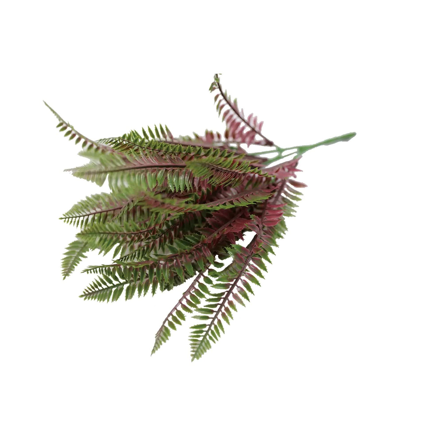 Artificial UV Resistant Royal Purple Fern Stem 33cm - Lifelike Decor - SuperSaverAU - view 5
