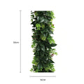 Artificial Extendable Hanging Wreath UV Resistant 55cm - Lifelike Greenery - SuperSaverAU - view 2