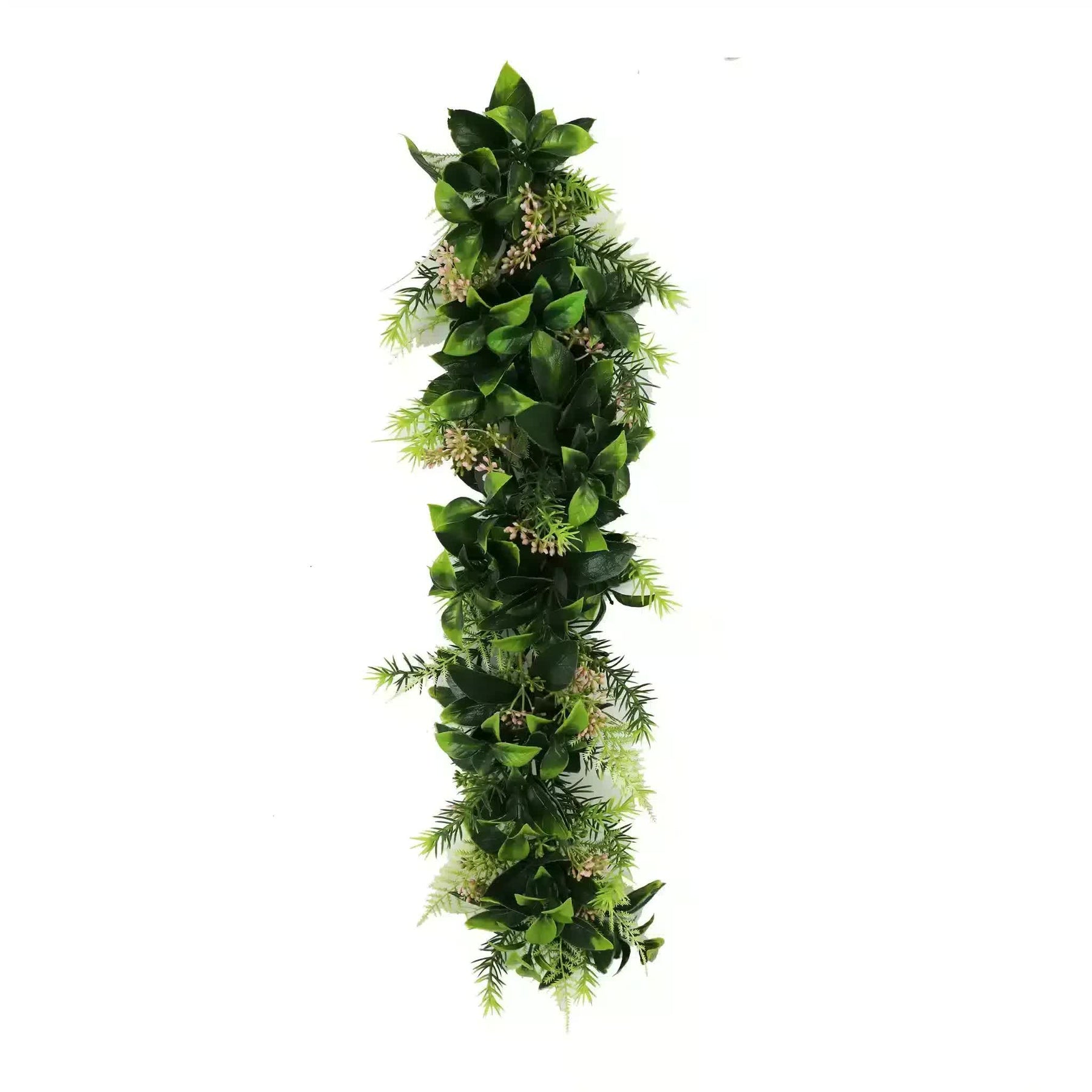 Artificial Vibrant Mixed Leaf Garland 55cm, UV Resistant, Customizable Design - SuperSaverAU - view 2