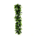 Artificial UV Resistant Extendable Hanging Flowering White Eucalyptus Vine 55cm - SuperSaverAU - view 2