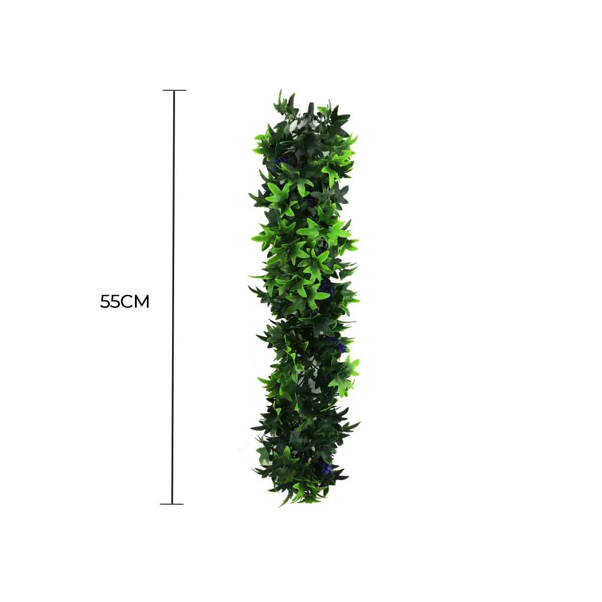 Artificial Interconnectable Ivy Vine 55cm UV Resistant, Realistic Green Decor - SuperSaverAU - view 1