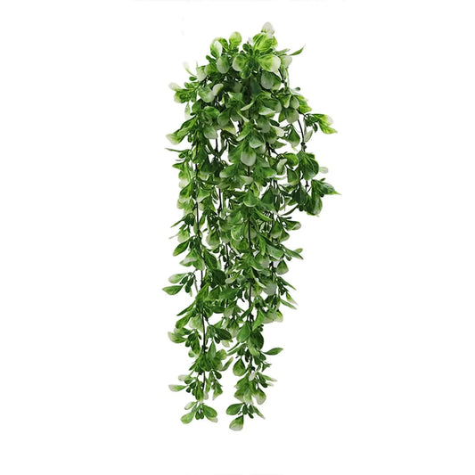 Artificial Mixed Green & White Hanging Jasmine 73cm UV Resistant