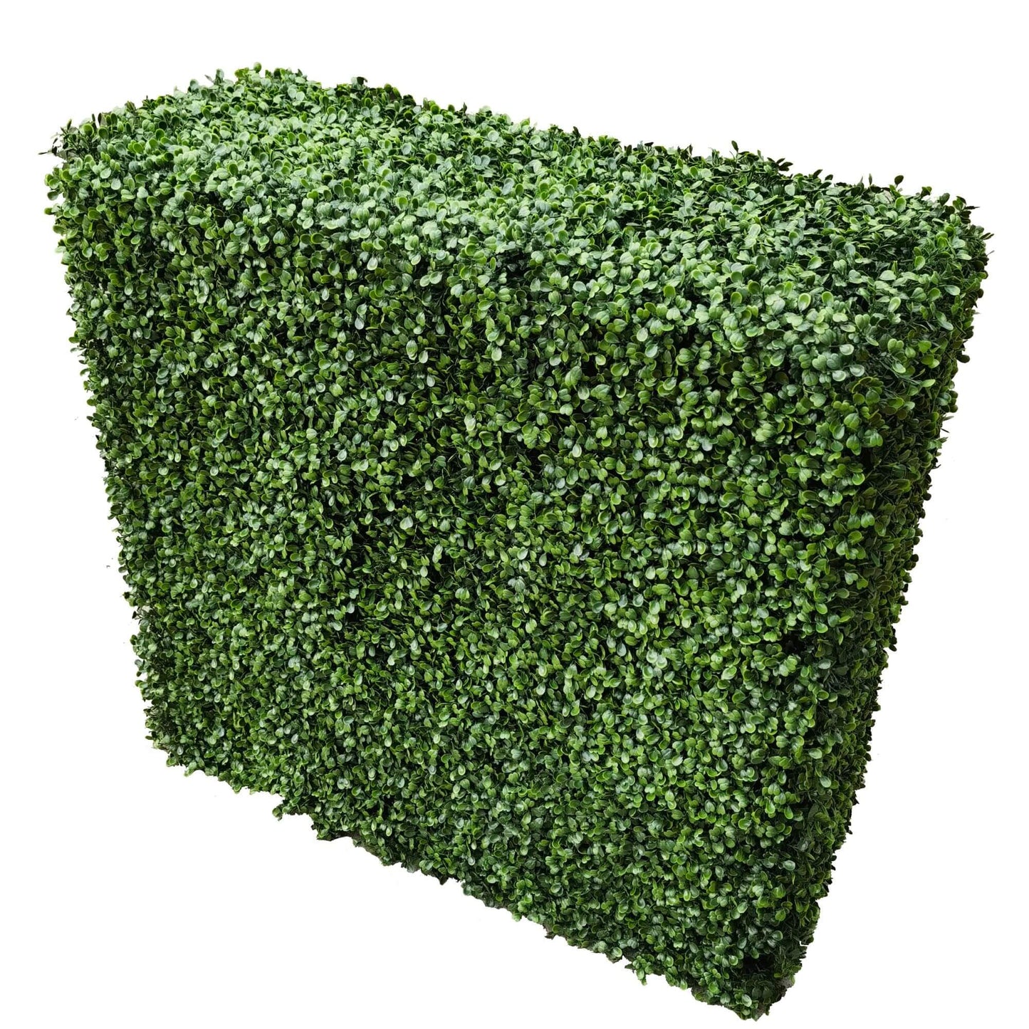 Premium Artificial Boxwood Hedge 100cm Long x 100cm High, UV Resistant, Portable