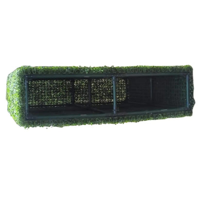Premium Artificial Boxwood Hedge 100cm Long x 100cm High, UV Resistant, Portable