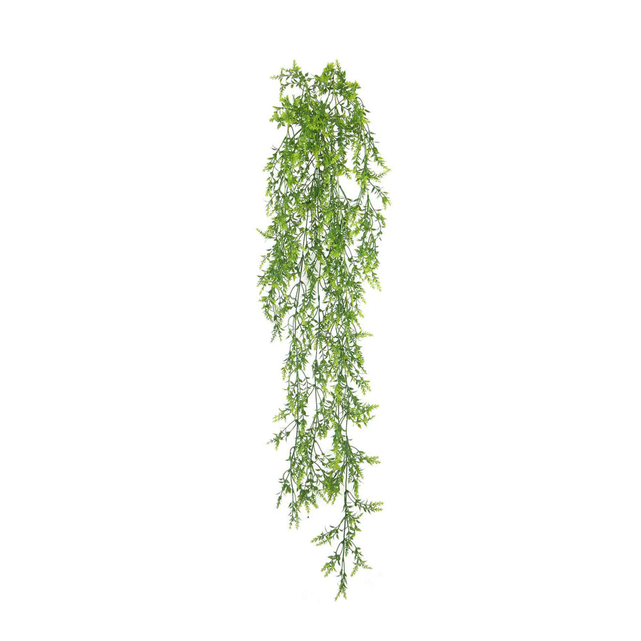 Artificial Dense Hanging Evergreen Plant (two-tone) 130cm UV Resistant - SuperSaverAU - view 1