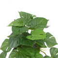 Decorative Ceramic Bowl Potted Artificial Monstera Plant 30cm - Indoor Use - SuperSaverAU - view 3