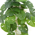 Decorative Ceramic Bowl Potted Artificial Monstera Plant 30cm - Indoor Use - SuperSaverAU - view 4