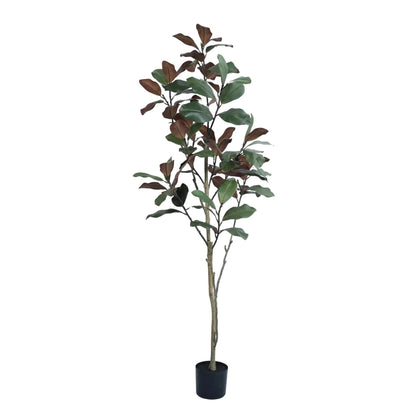 Artificial 180cm Magnolia Tree - Realistic, Maintenance-Free, Versatile Decor